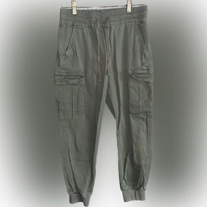 Women’s Green Cargo Joggers - Medium